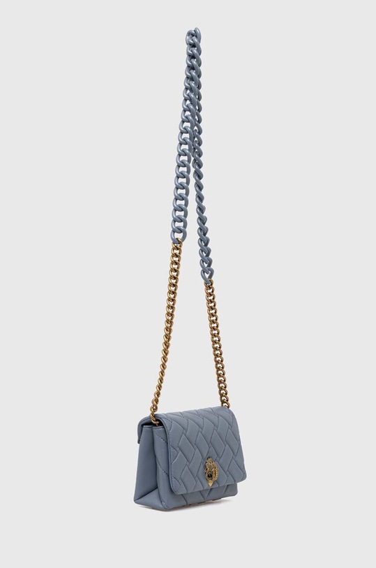 Kurt Geiger London borsa a mano in pelle MINI KENSINGTON KURT 9594520109 grigio AW24