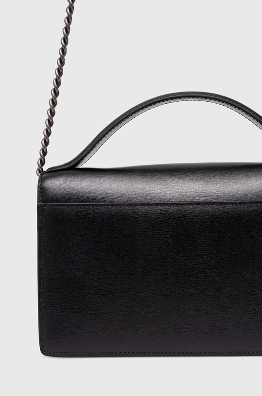 Kožená kabelka Kurt Geiger London BOND TOP HANDLE BAG čierna 2735500109