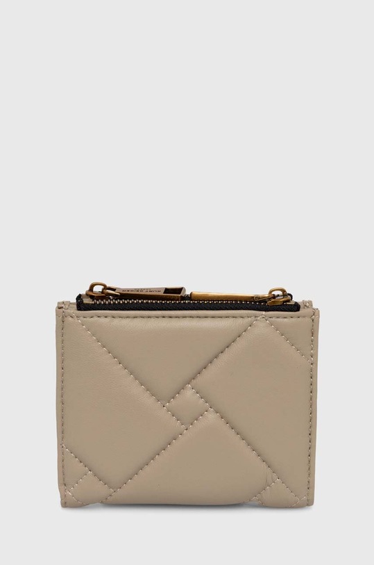 Kurt Geiger London portafoglio in pelle KENSINGTON PUFF MN PURSE 2710837109 beige AW24