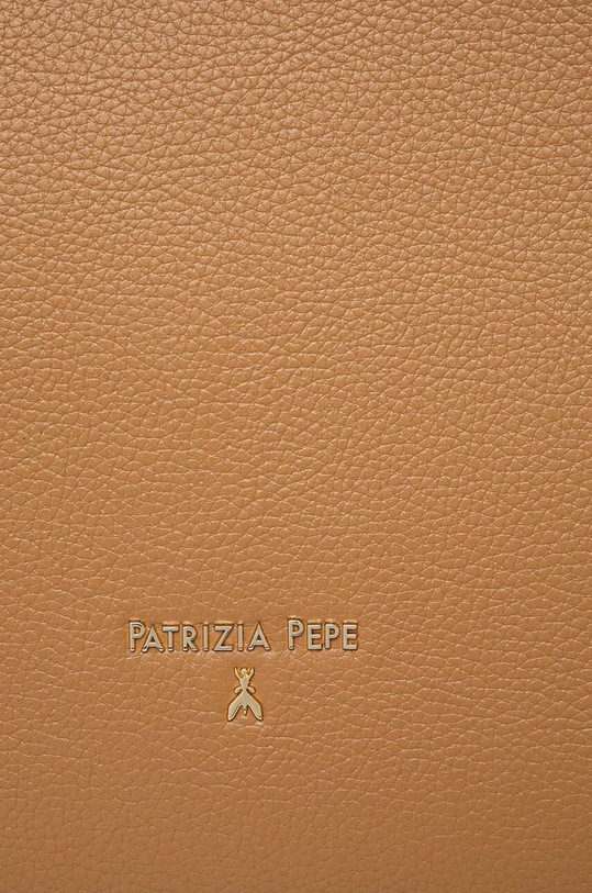 Akcesoria Patrizia Pepe torebka skórzana 8BA172.L001 beżowy