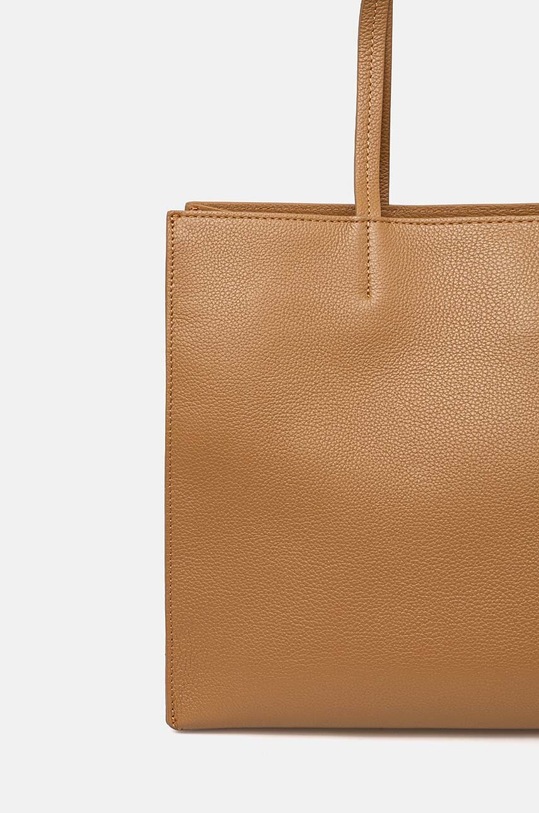 Patrizia Pepe torebka skórzana beżowy 8BA172.L001