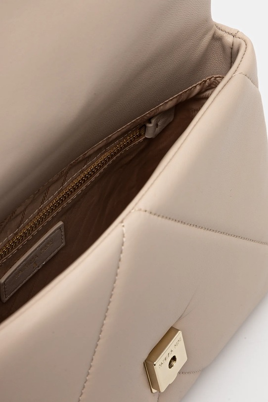 Кожаная сумочка Patrizia Pepe 8B0195.L006 бежевый