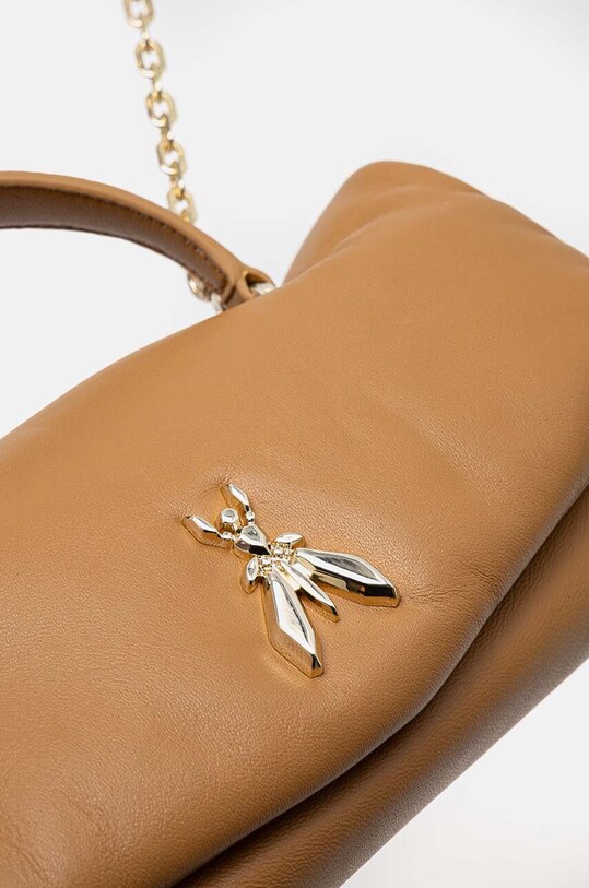 Accesorii Patrizia Pepe poseta de piele 8B0201.L113 bej