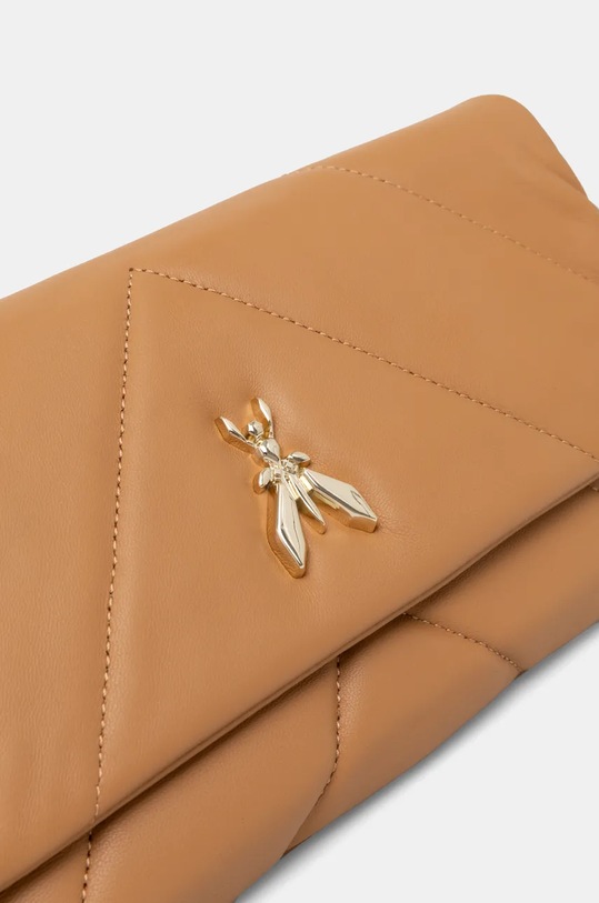 Аксесуари Шкіряна сумка Patrizia Pepe 8B0207.L006 бежевий