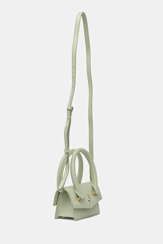 Шкіряна сумочка Patrizia Pepe 8B0208.L061 зелений AW24