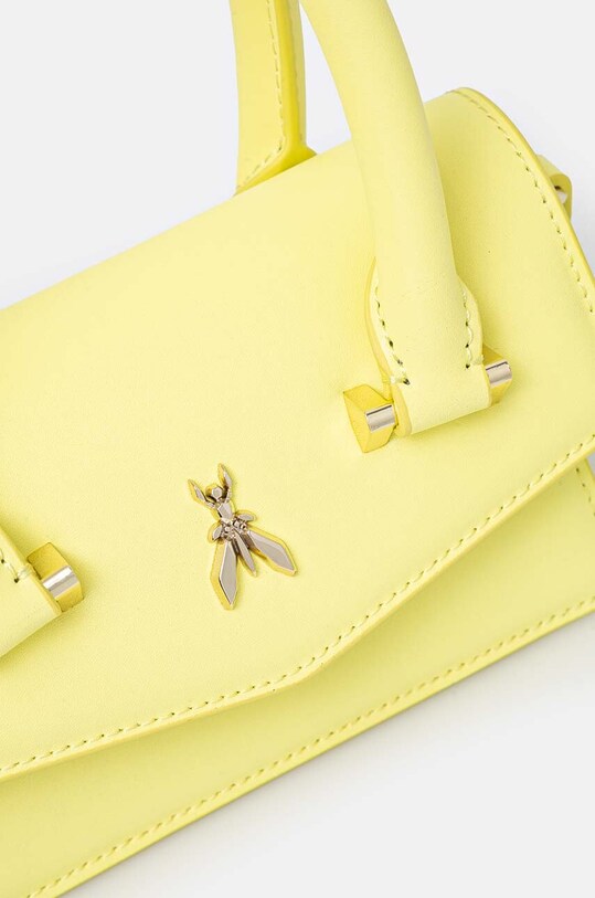 Patrizia Pepe poseta de piele galben 8B0208.L061