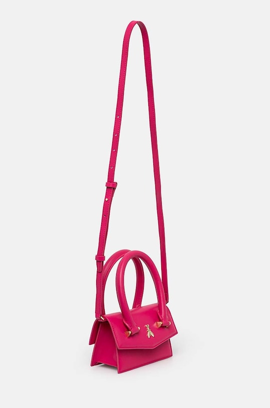 Kožená kabelka Patrizia Pepe 8B0208.L061 fialová AW24