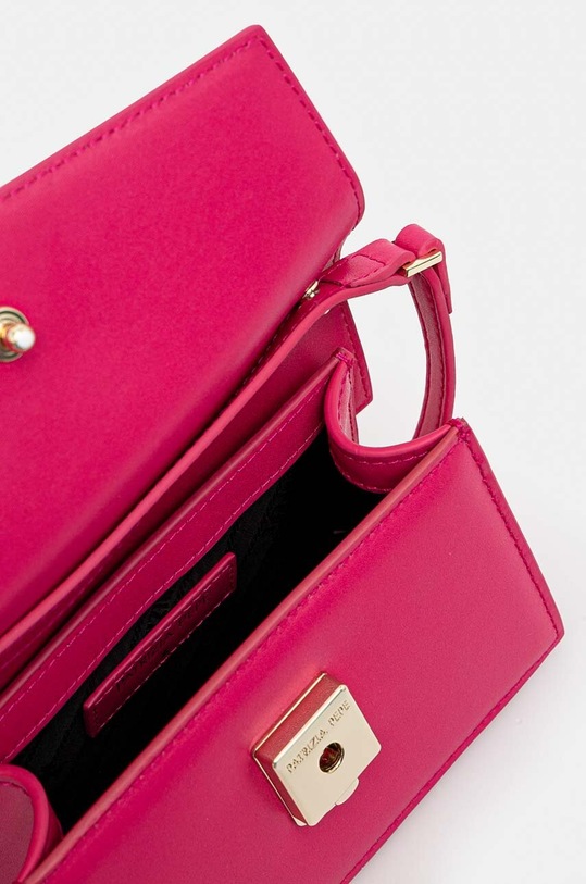 Kožená kabelka Patrizia Pepe 8B0208.L061 fialová