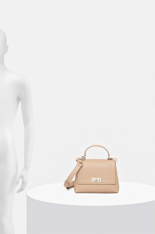 Kožená kabelka Patrizia Pepe 8B0209.L001