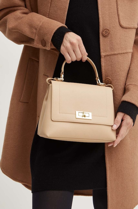 Kožená kabelka Patrizia Pepe 8B0209.L001