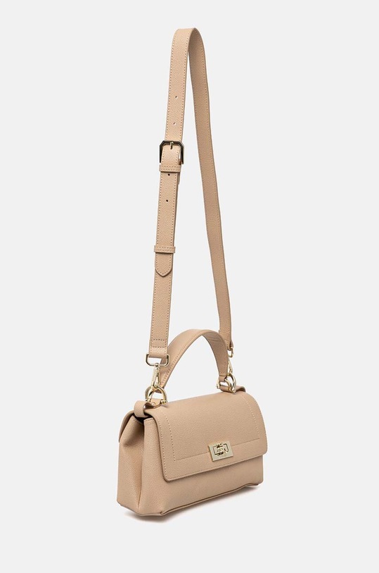 Kožená kabelka Patrizia Pepe 8B0211.L001 béžová AW24