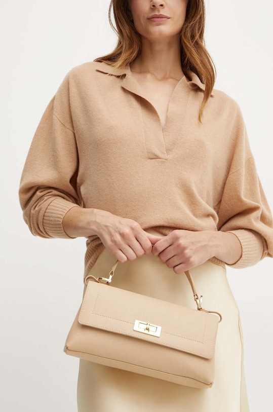 Kožená kabelka Patrizia Pepe 8B0211.L001