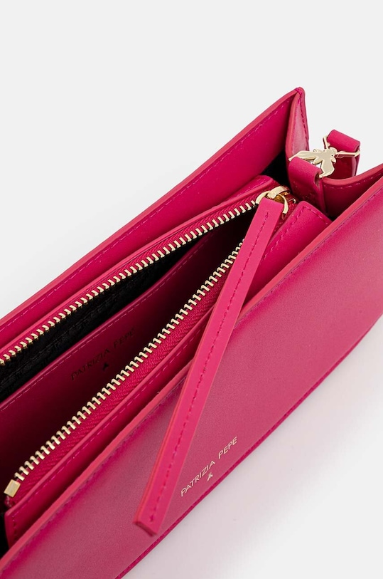 Kožená kabelka Patrizia Pepe 8B0213.L061 růžová