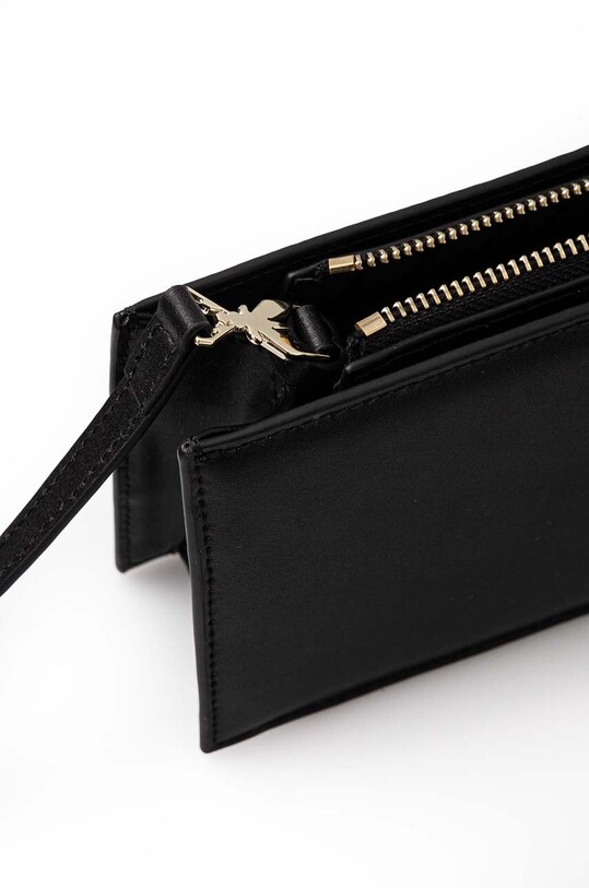 Кожена чанта Patrizia Pepe 8B0213.L061 черен