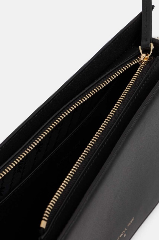 Kožená kabelka Patrizia Pepe 8B0214.L061 černá