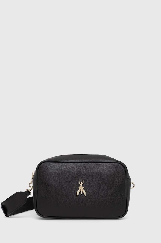 Patrizia Pepe torebka skórzana skóra licowa czarny 8B0218.L001