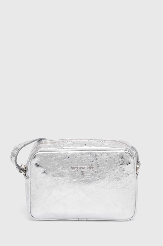 Patrizia Pepe poseta de piele uni argintiu 8B8985.L112