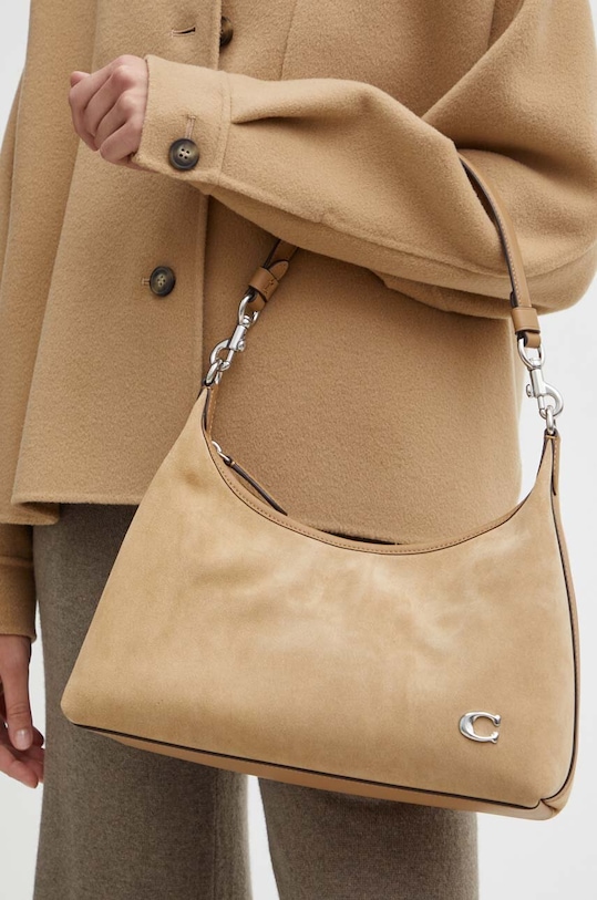 Coach torebka zamszowa Juliet CR670