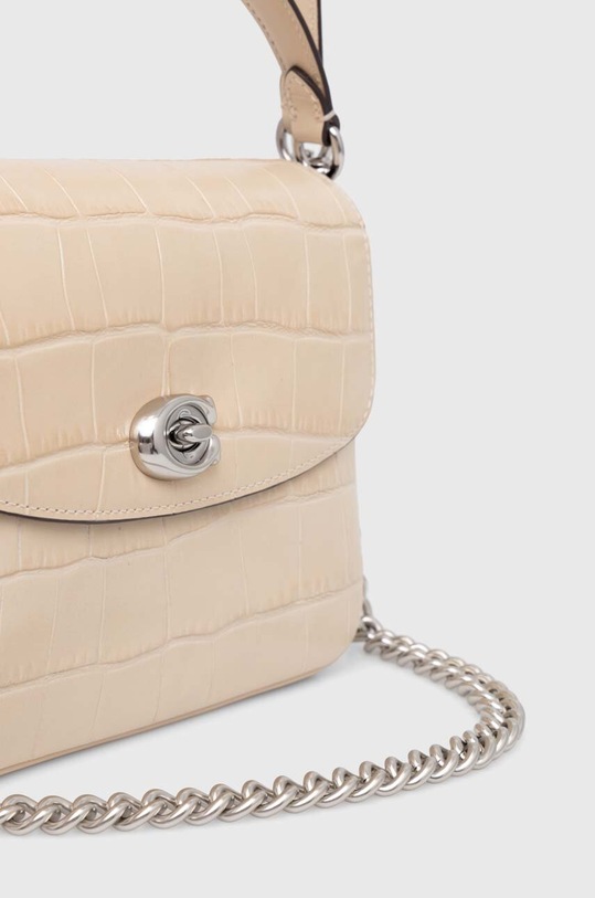 Coach torebka skórzana Cassie 19 beżowy CV435