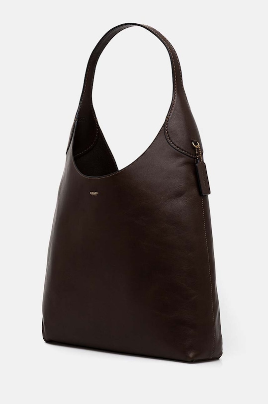 Coach leather handbag CU044 brown AA00
