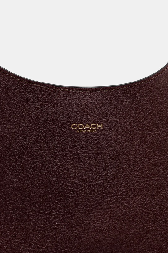 Coach torebka skórzana bordowy CU044