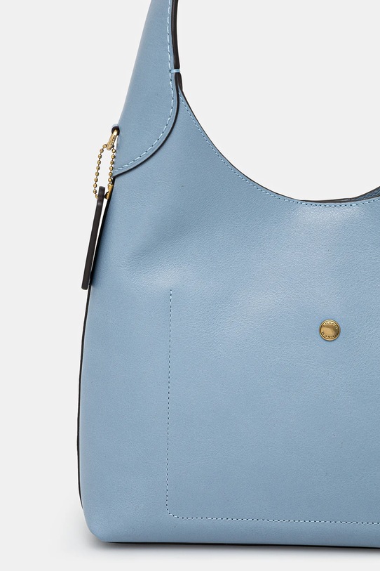 Accessori Coach borsa a mano in pelle Brooklyn Shoulder Bag 28 CU068 blu