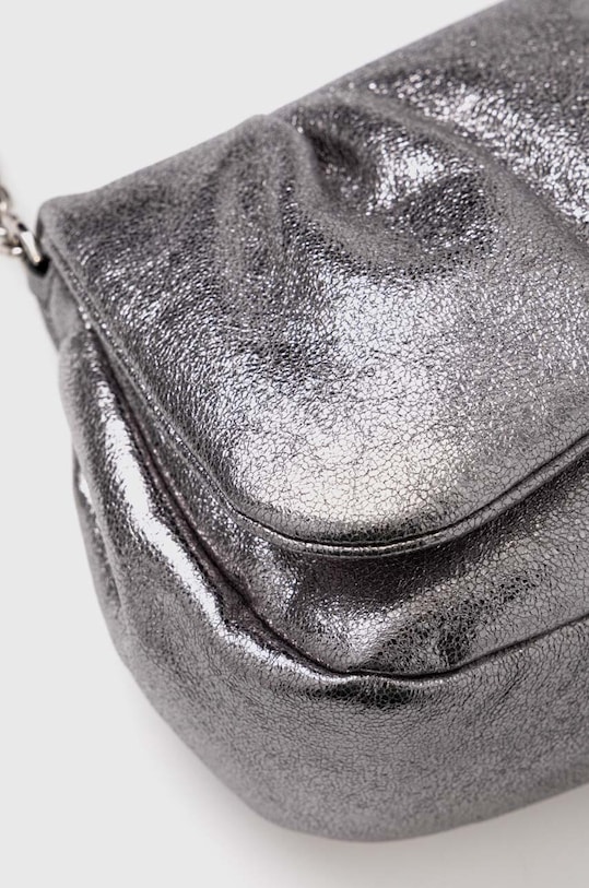 Kožená kabelka Gianni Chiarini GLENDA stříbrná BS.10996.PRT