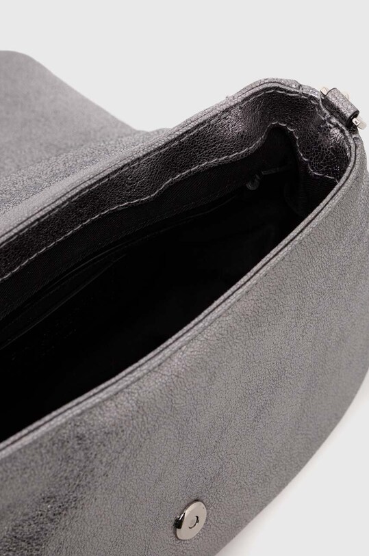 Kožená kabelka Gianni Chiarini GLENDA BS.10996.PRT stříbrná