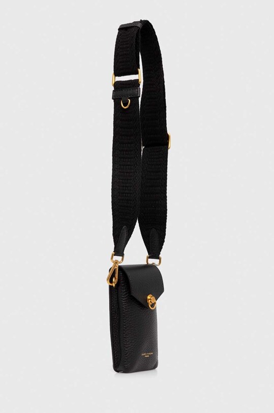 Gianni Chiarini bőr telefontok CORALLO BS.10651.TKL fekete AW24