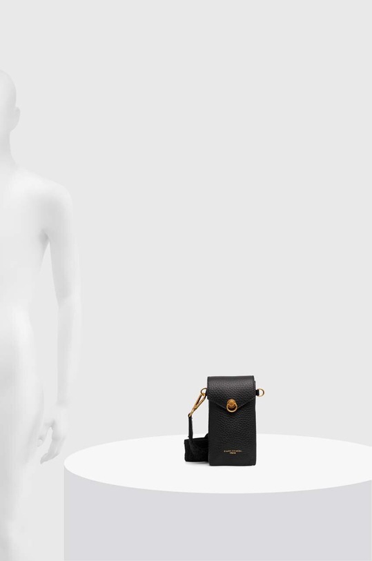 Gianni Chiarini bőr telefontok CORALLO BS.10651.TKL fekete