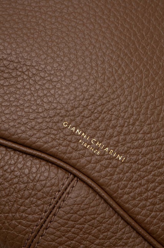 Kožená kabelka Gianni Chiarini CHIARA zelená BS.10942.TKL