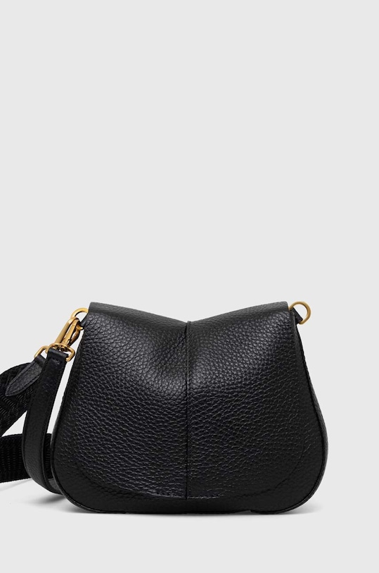 Gianni Chiarini bőr táska HELENA ROUND nappa bőr fekete BS.11086.TKL