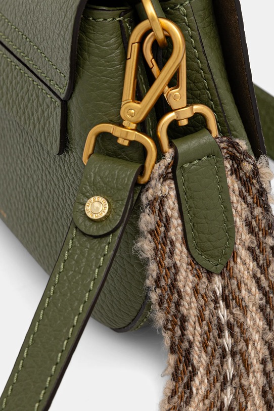 Gianni Chiarini torebka skórzana HELENA ROUND zielony BS.11088.TKL