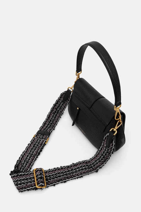 Akcesoria Gianni Chiarini torebka skórzana HELENA ROUND BS.11088.TKL czarny