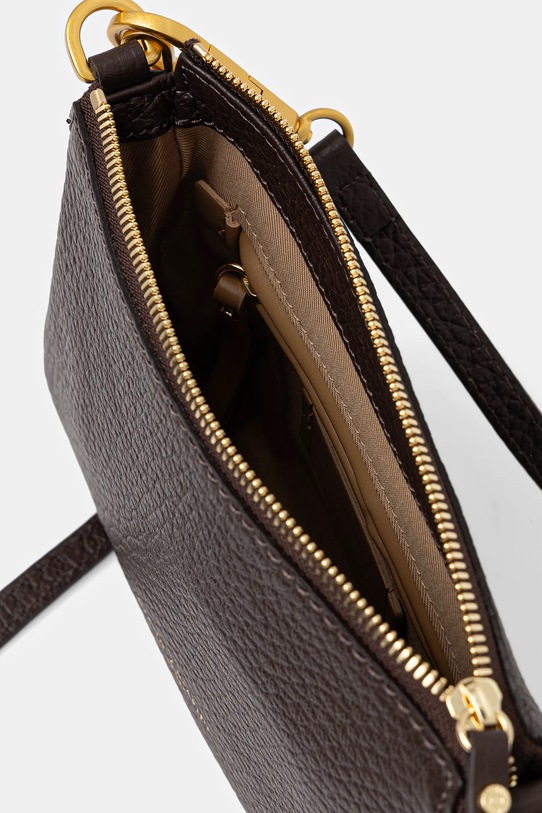 Kožená kabelka Gianni Chiarini BROOKE BS.8750.TKL hnedá
