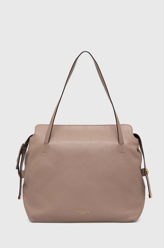 Gianni Chiarini torebka skórzana ORIANA skóra licowa brązowy BS.10802.GRN