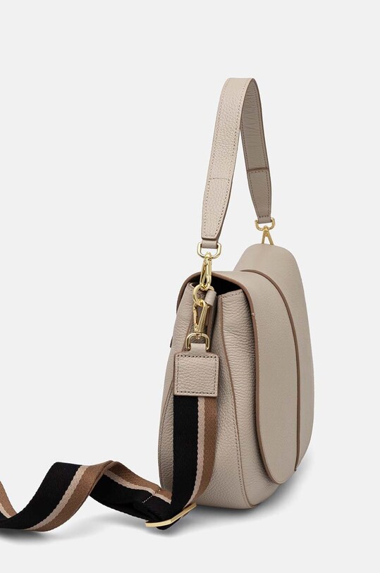 Kožna torba Gianni Chiarini HELENA ROUND BS.6037/COMM.GRN bež AW24