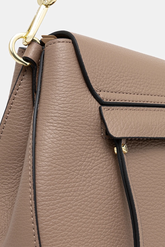 Gianni Chiarini poșetă de piele HELENA ROUND bej BS.6037/COMM.GRN