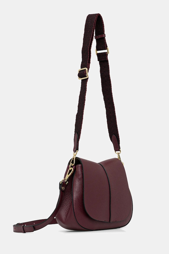 Gianni Chiarini torebka skórzana HELENA ROUND BS.6036/COMM.GRN bordowy AW25