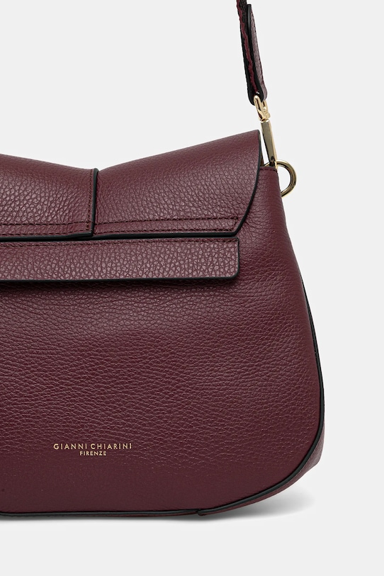 Akcesoria Gianni Chiarini torebka skórzana HELENA ROUND BS.6036/COMM.GRN bordowy