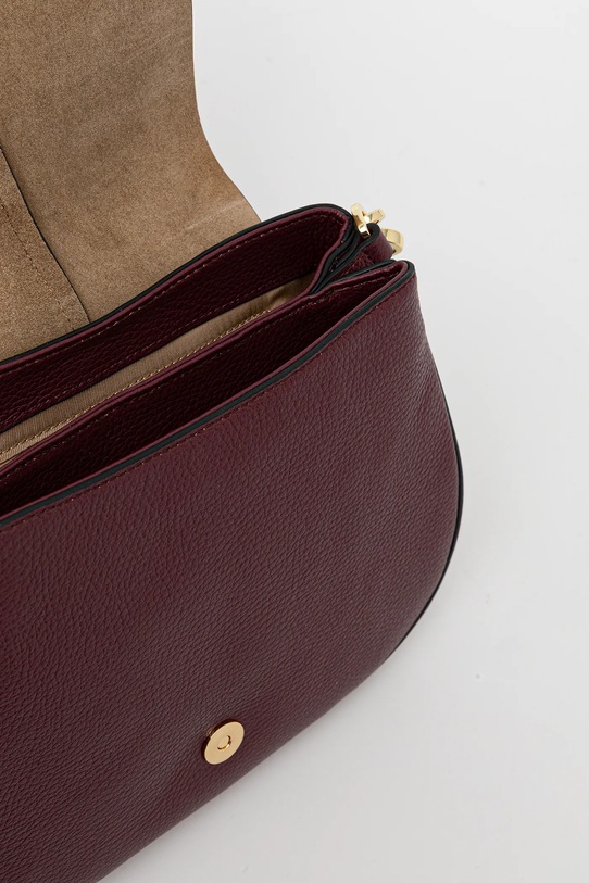 Шкіряна сумочка Gianni Chiarini HELENA ROUND BS.6036/COMM.GRN бордо