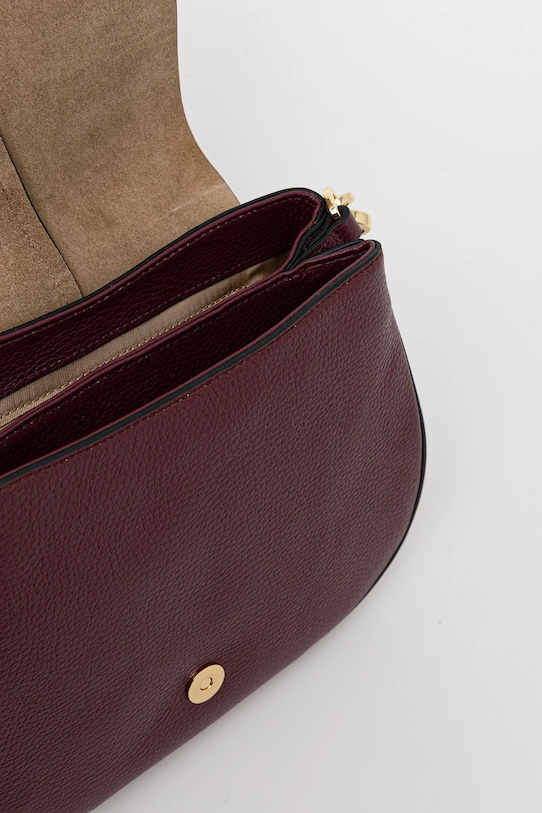 Gianni Chiarini torebka skórzana HELENA ROUND BS.6036/COMM.GRN bordowy