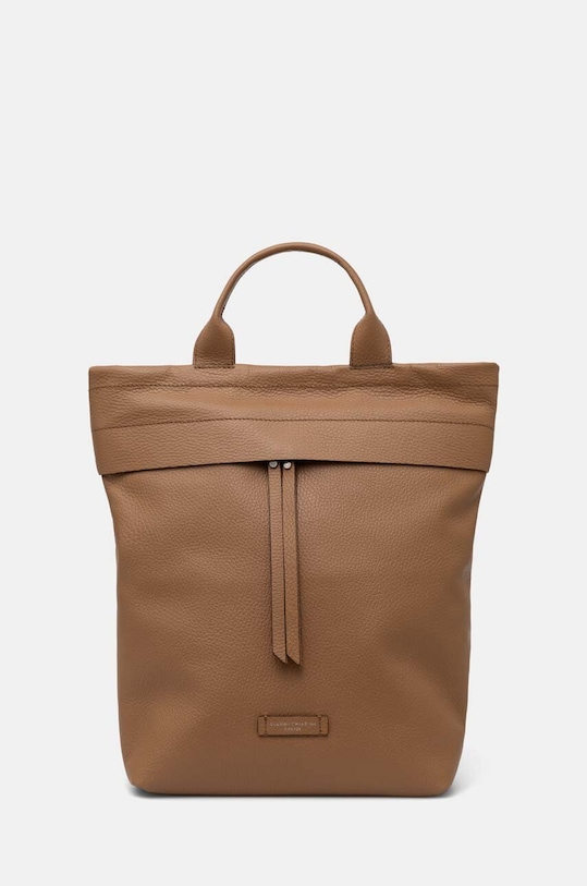 Gianni Chiarini plecak skórzany ANDREA skóra licowa beżowy ZN.10986.GRN