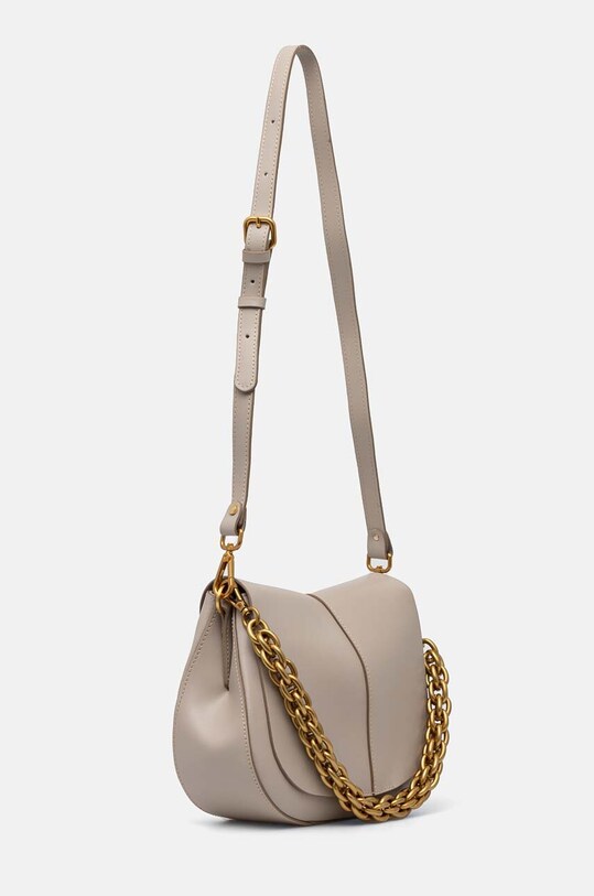 Δερμάτινη τσάντα Gianni Chiarini HELENA ROUND BS.6766.PRCK μπεζ AW24