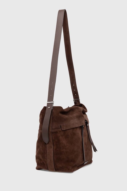 Велурена чанта Gianni Chiarini ANDREA BS.11075.CM.PL кафяв AW24
