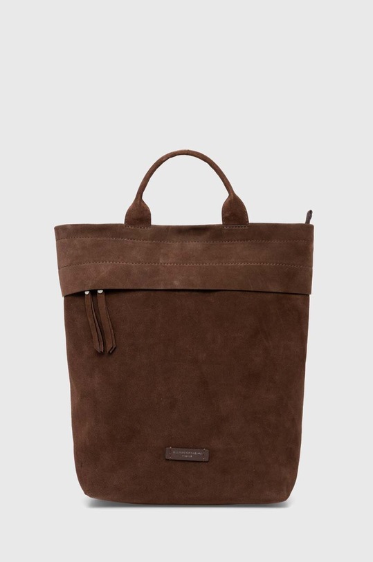 Gianni Chiarini zaino in pelle scamosciata ANDREA pelle scamosciata marrone ZN.11076.CM.PL