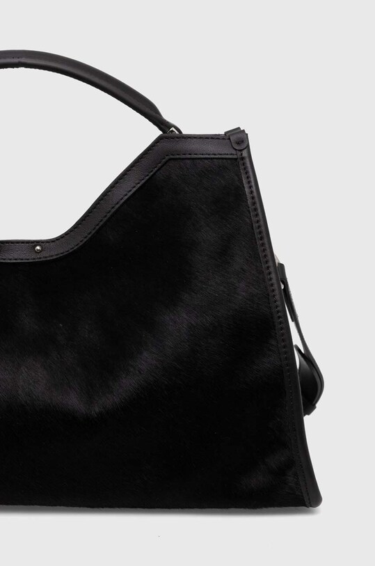 Doplňky Kožená kabelka Gianni Chiarini AURORA BS.11166.HORSY černá