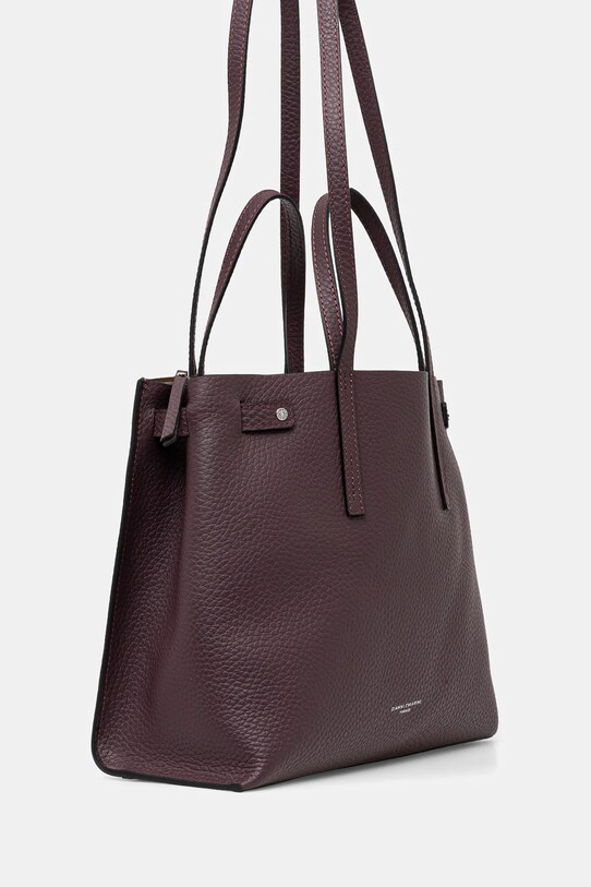 Kožená kabelka Gianni Chiarini ALTEA BS.10967.RNGDBL fialová SS25