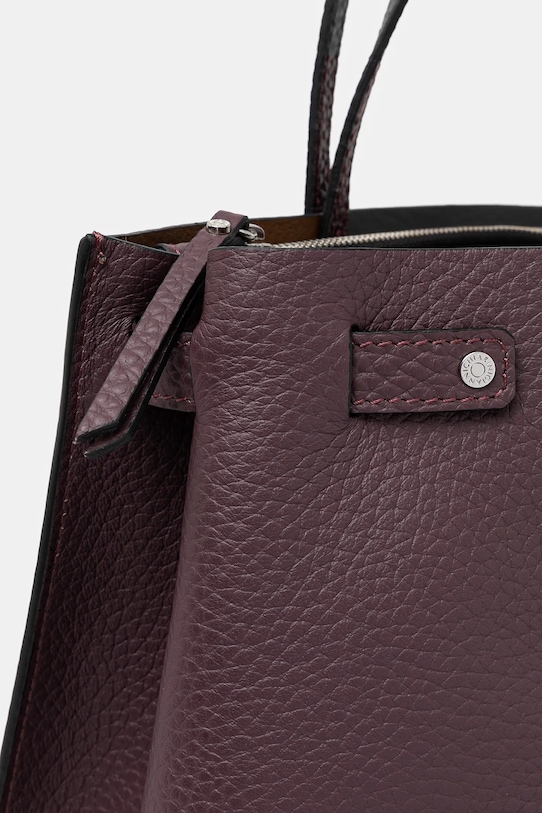 Usnjena torbica Gianni Chiarini ALTEA vijolična BS.10967.RNGDBL