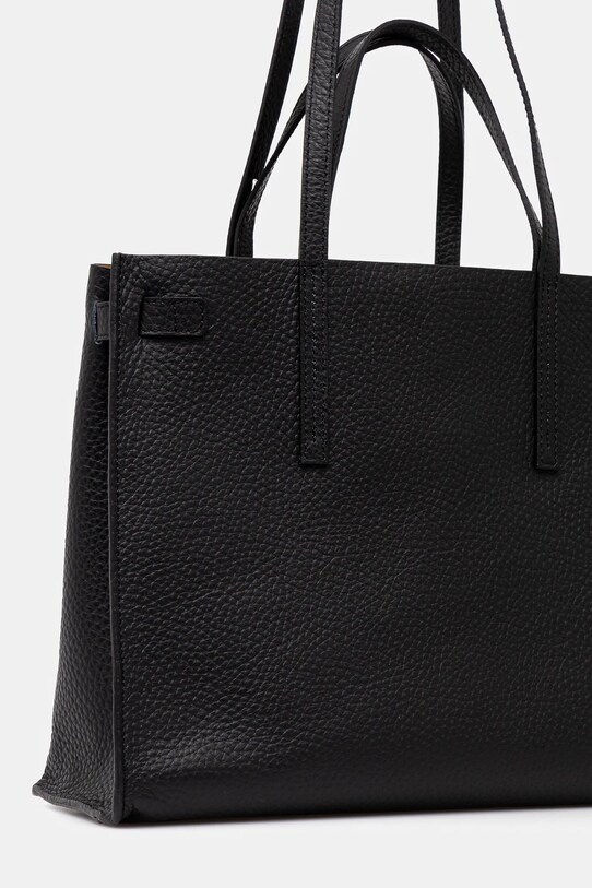 Kiegészítők Gianni Chiarini bőr táska ALTEA BS.10967.RNGDBL fekete